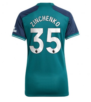 Arsenal Oleksandr Zinchenko #35 Replica Third Stadium Shirt for Women 2023-24 Short Sleeve